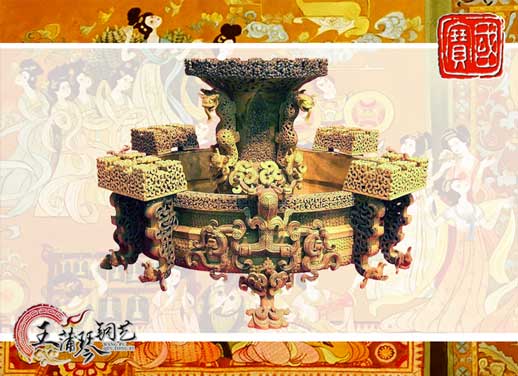銅尊盤，曾侯乙尊盤，國(guó)寶級(jí)文物之一
