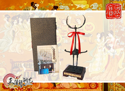 鹿鶴、鹿角立鶴、國寶級文物、隨州市標(biāo)、八藝節(jié)標(biāo)志、隨州特色禮品